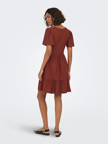 JDY Kleid in Braun