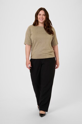 KAFFE CURVE - Pullover 'KCregitta' em castanho
