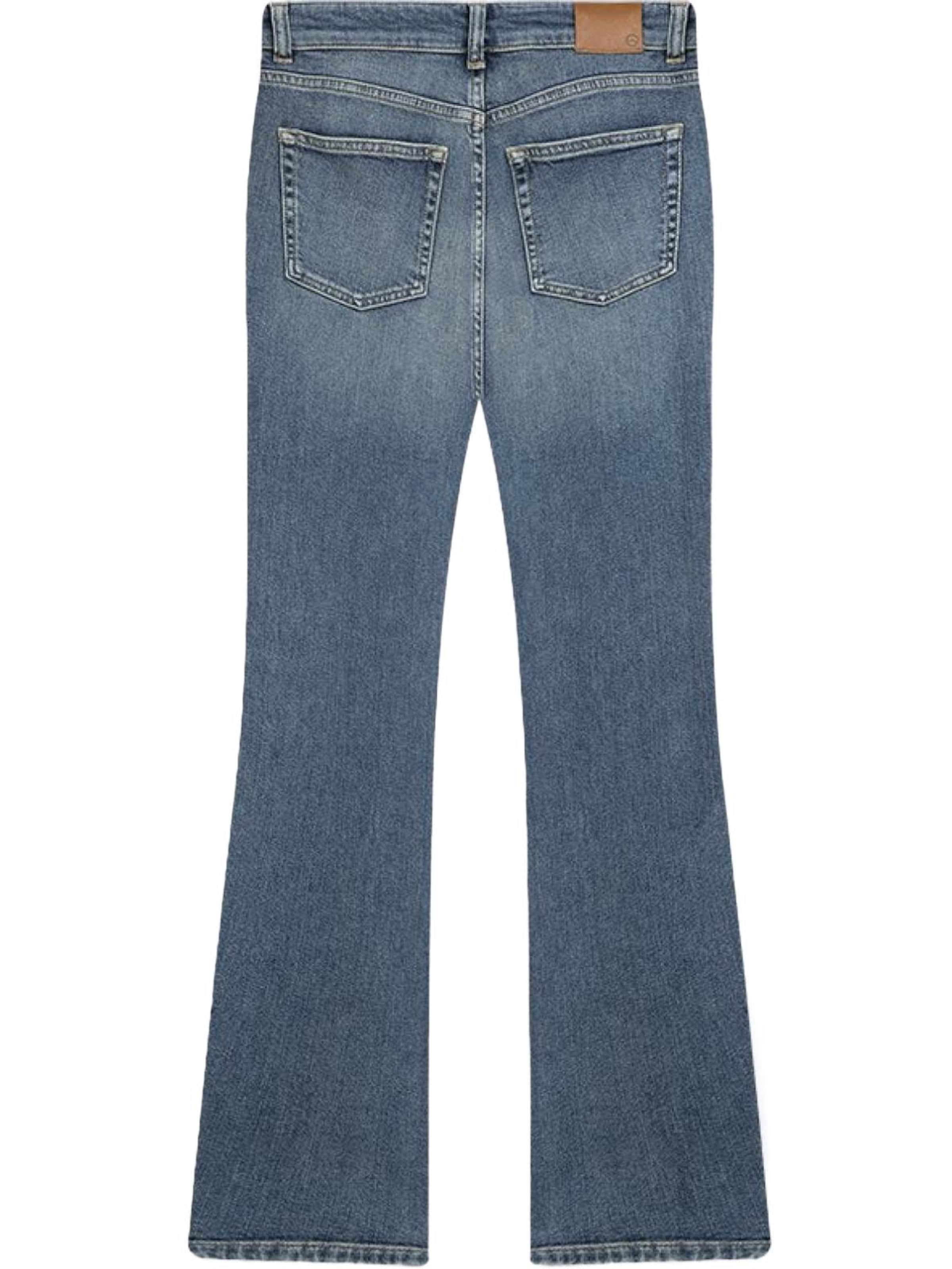 LTB Jeans - Bootcut Vaquero 'LTB Jeans Tresa High Waist Piece Leg Jeanshose' en azul