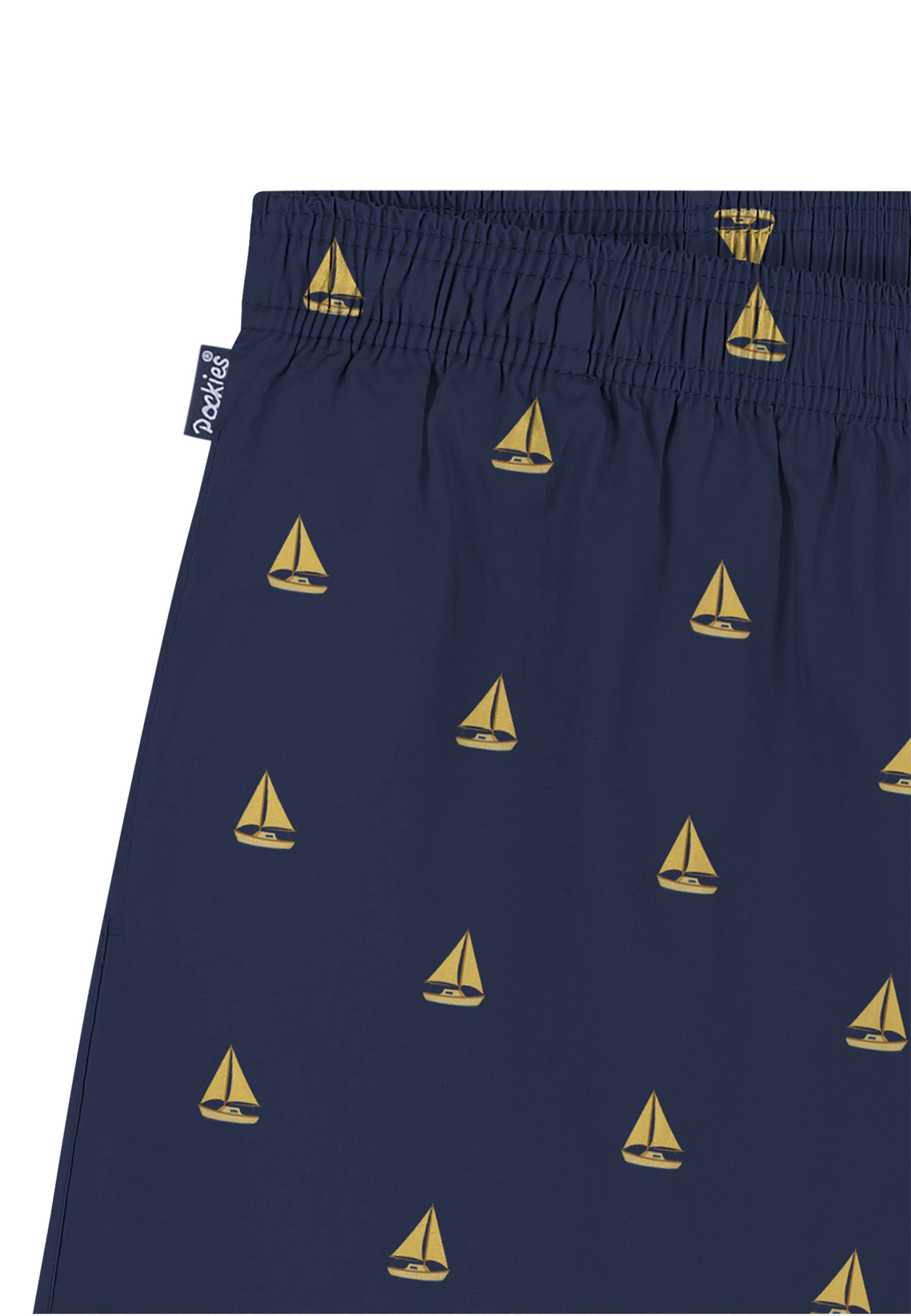 Pockies Boxerky 'Sailing' – modrá