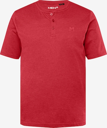 Men Plus T-Shirt in Rot: Vorderseite