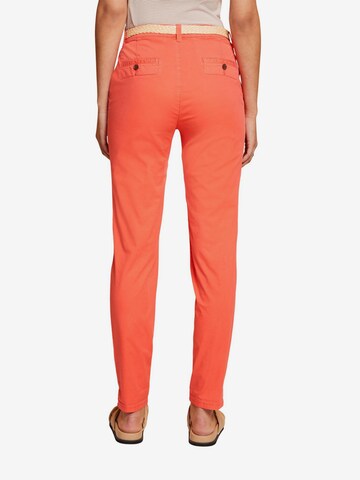 ESPRIT Slimfit Chino in Oranje