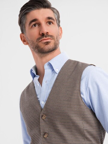 Ombre Vest 'OM-BLZV-0110' in Brown