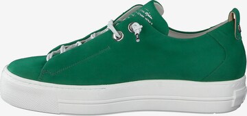 Paul Green Låg sneaker i grön