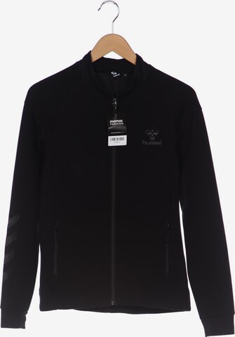 Hummel Sweatshirt & Zip-Up Hoodie in M in Black: front