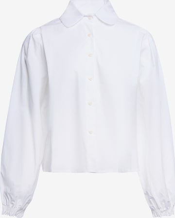 Chemisier faina en blanc : devant