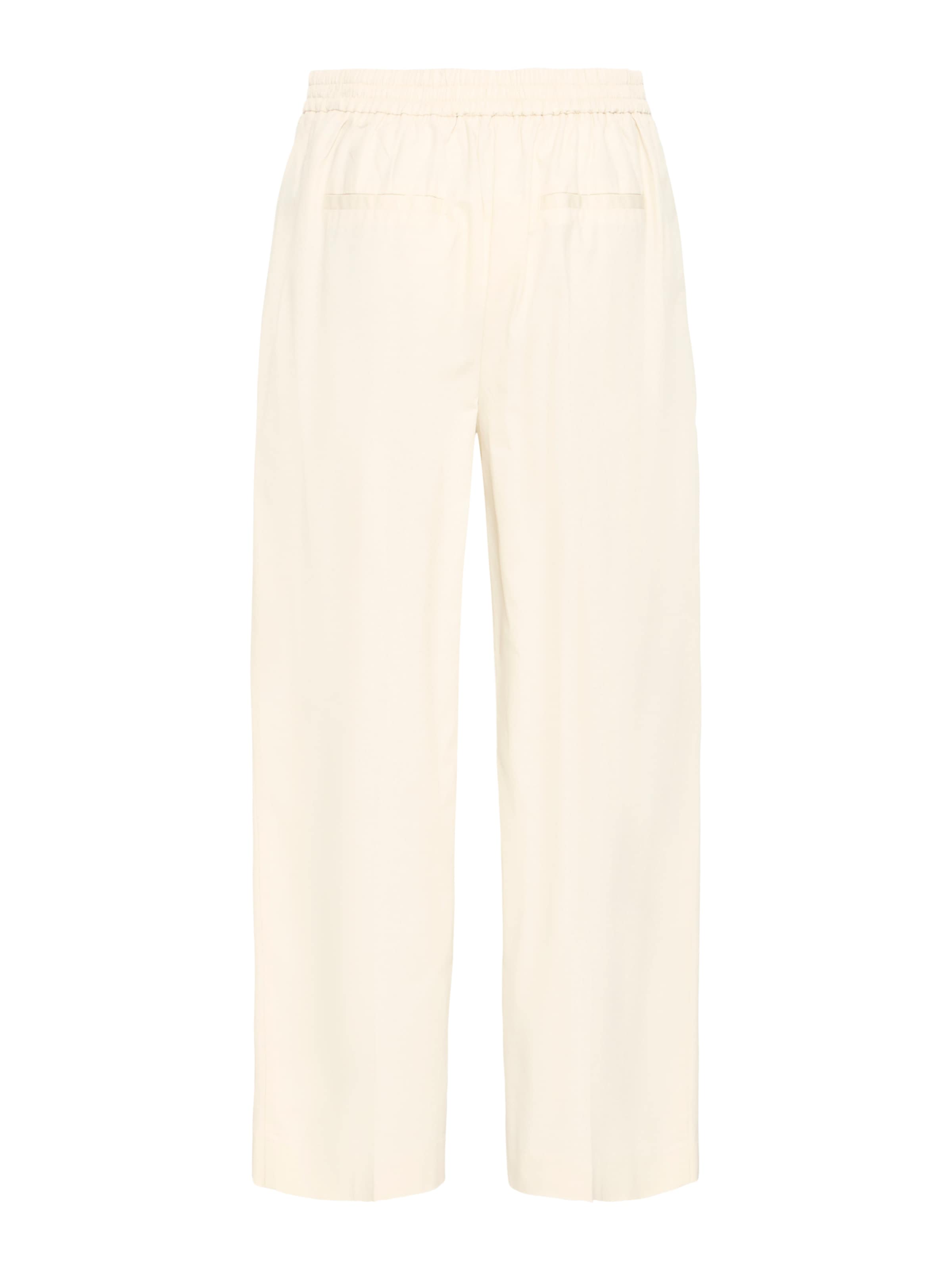 ICHI Bő szár Élére vasalt nadrágok 'IHFUNI' - bézs