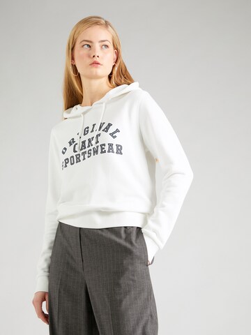 GANT Sweatshirt in White: front