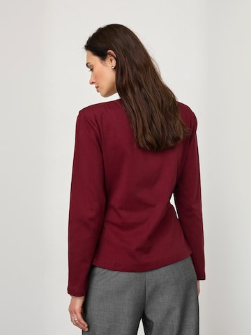 Top ' OrianeCC ' di co'couture in rosso: frontale