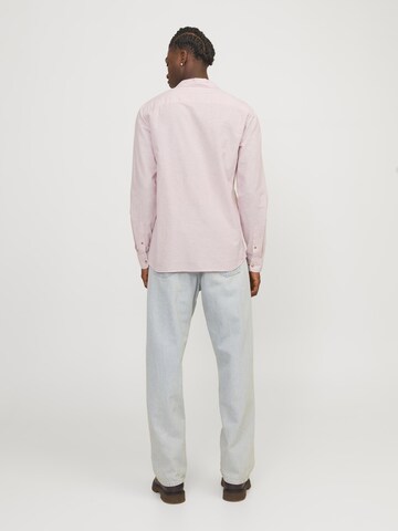 JACK & JONES Regular fit Overhemd 'Summer' in Roze