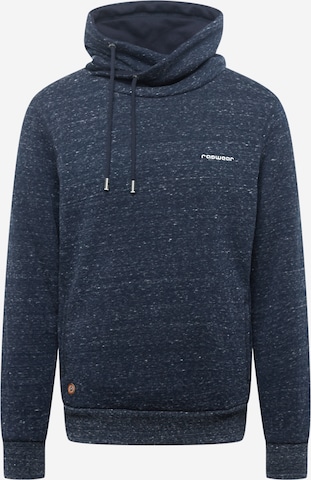 Ragwear Sweatshirt 'HOOKER' in Blauw: voorkant