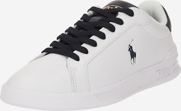 balta Polo Ralph Lauren Sportbačiai be auliuko: priekis