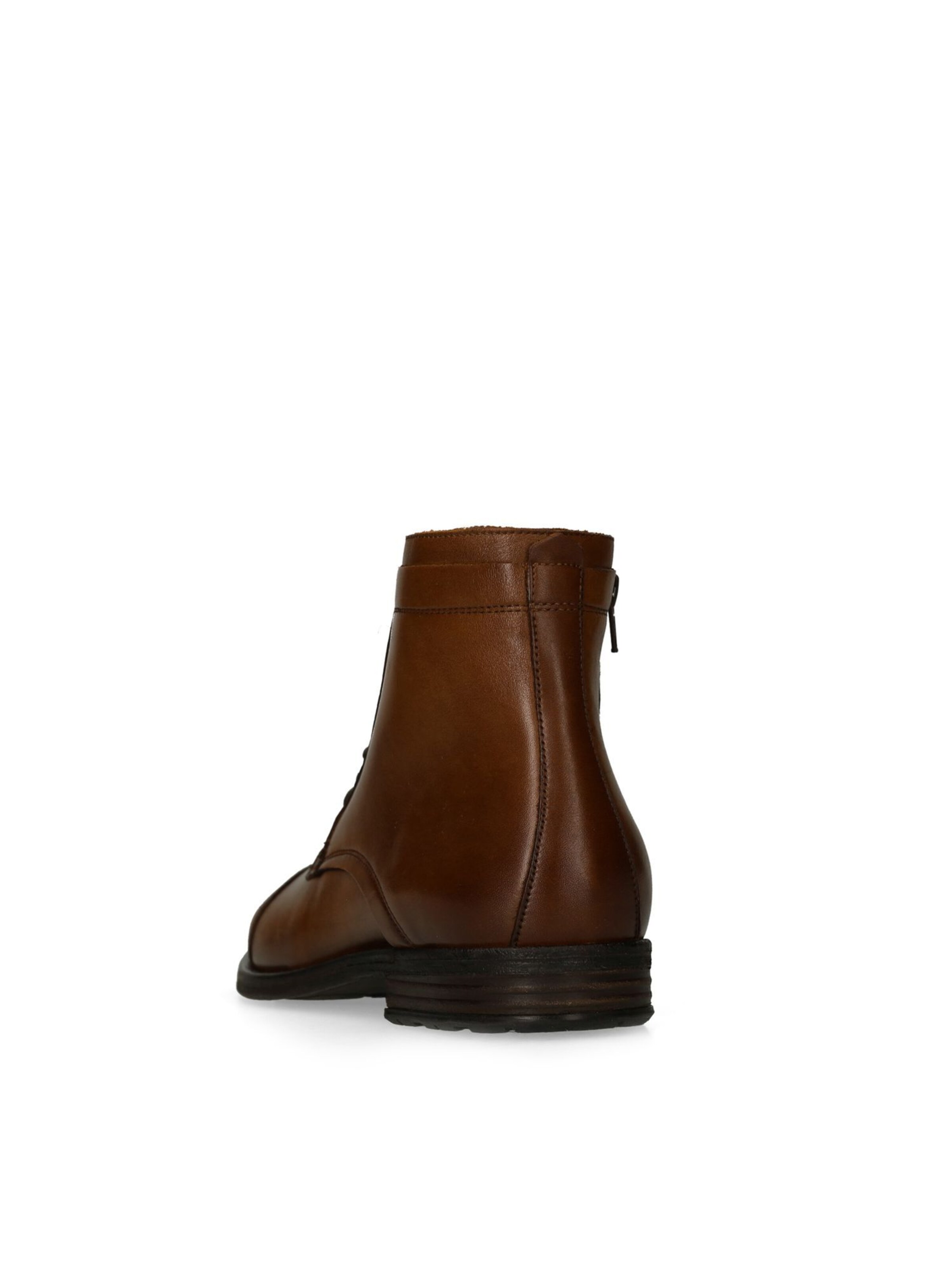 MANFIELD Lace-Up Boots in Brown