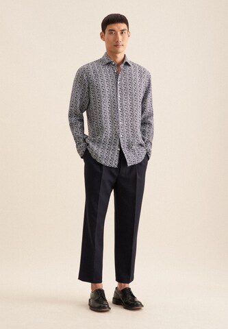 SEIDENSTICKER Regular fit Business shirt in Blue