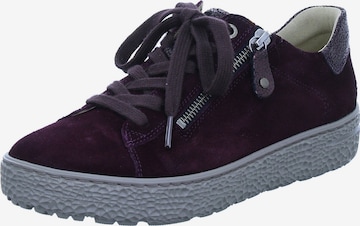 Hartjes Schnürschuh 'Phil' in Lila: Vorderseite