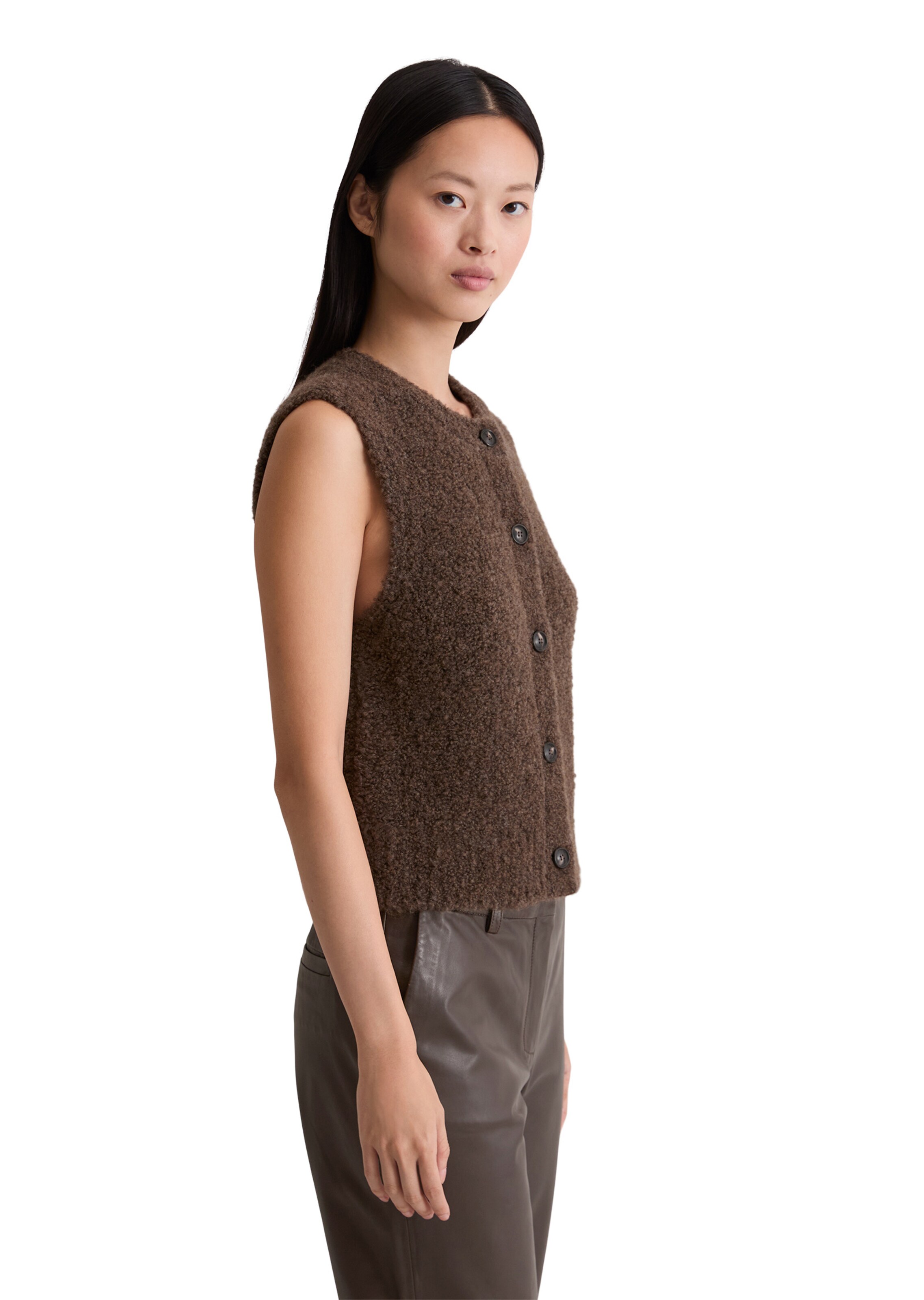 Marc O'Polo Knit cardigan in Brown