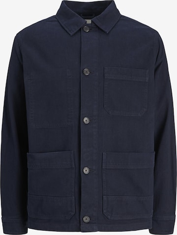 JACK & JONES Button Up Shirt 'JPRCCDERRY WORKER' in Blue: front