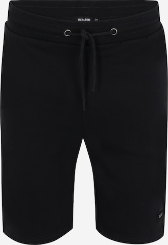 Only & Sons Regular Pants 'Neil' in Blue: front