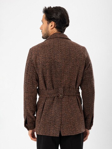 Antioch Between-Season Jacket in Brown