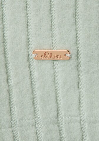 Cardigan s.Oliver en vert