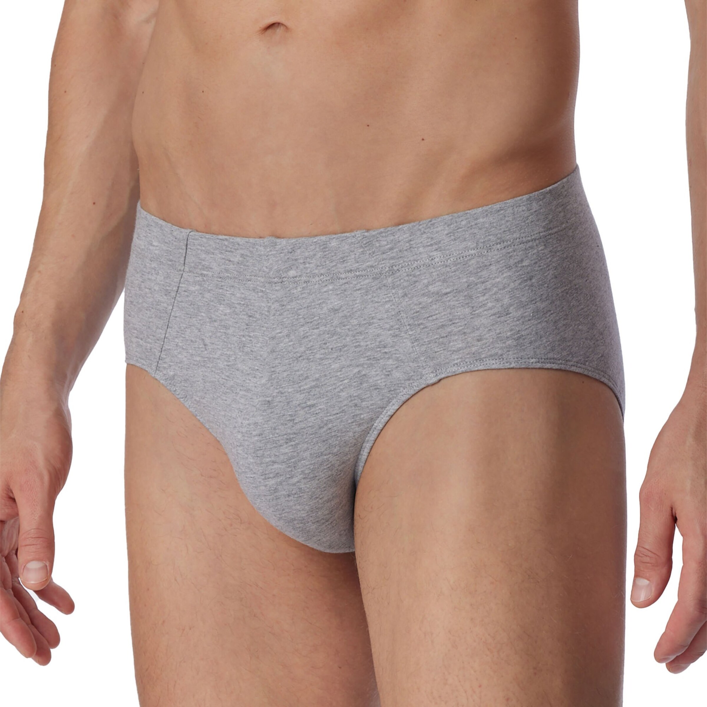 SCHIESSER Slip in Grey: front