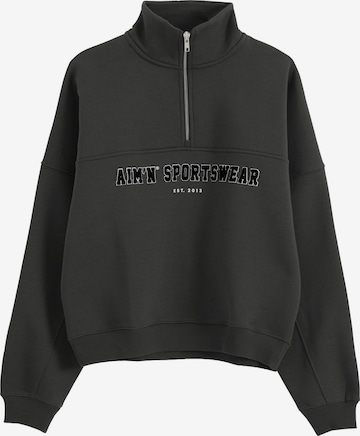 Felpa sportiva 'Varsity' di Aim'n in verde: frontale
