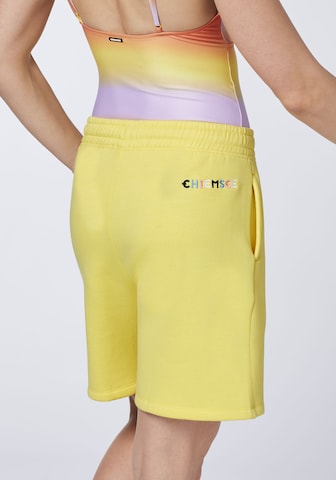 CHIEMSEE Regular Pants in Yellow