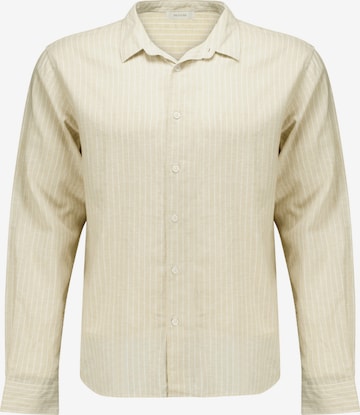 Deeluxe Regular Fit Hemd 'Myers' in Beige: Vorderseite