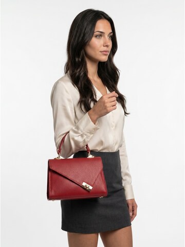 Sacs à main Cluty en rouge : devant
