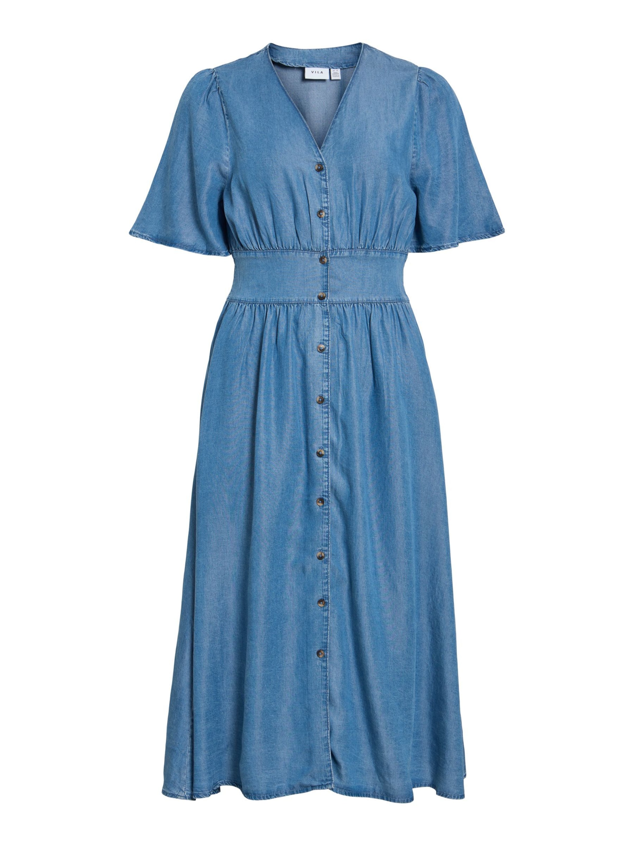 VILA Kleid 'VIMai' in Blau: Vorderseite