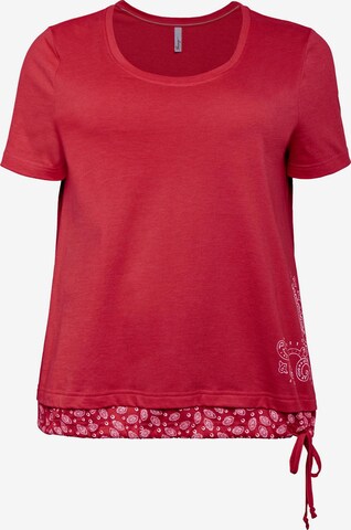 SHEEGO Shirt in Rot: predná strana