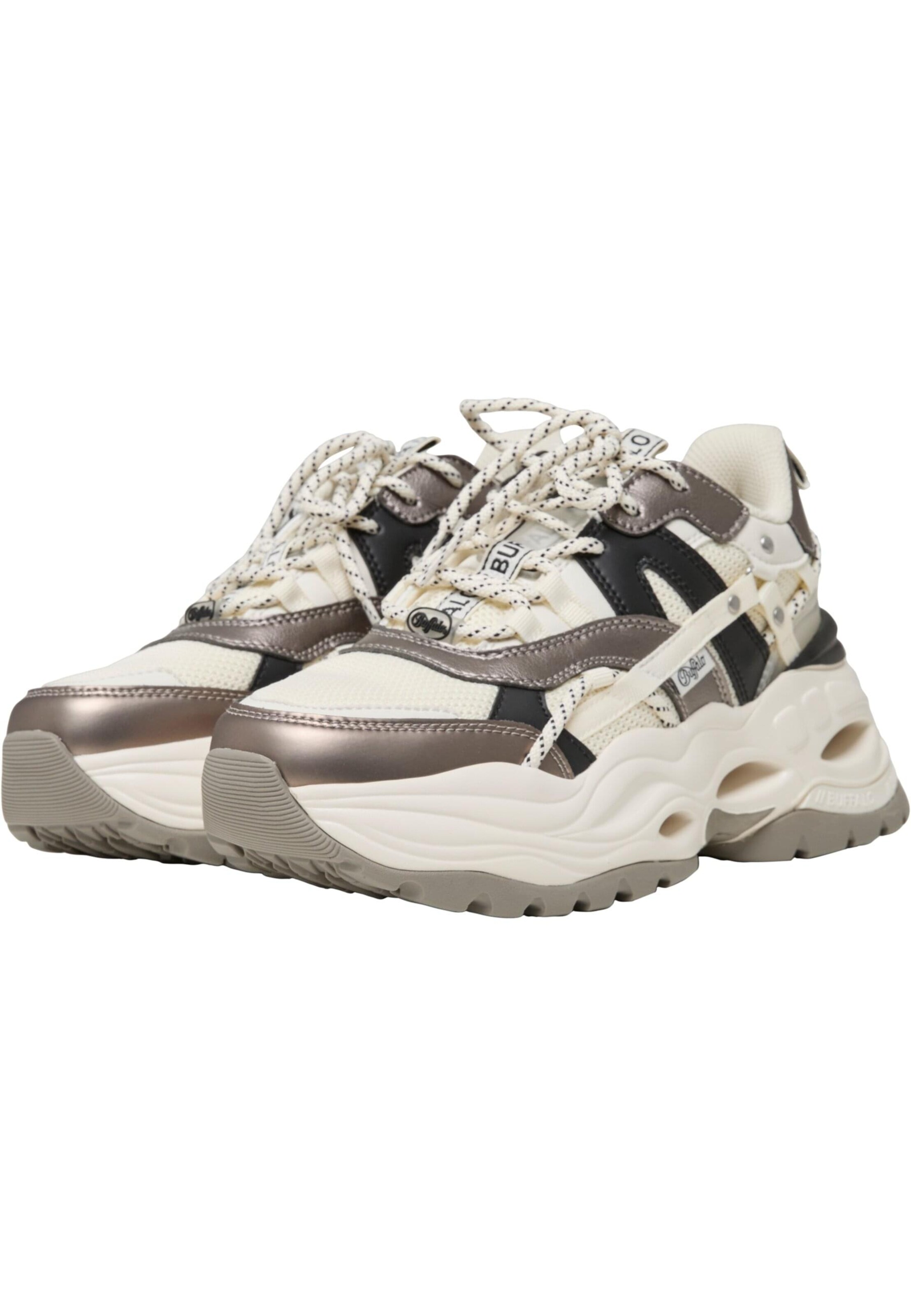 smėlio BUFFALO Sportbačiai be auliuko 'TRIPLET HOLLOW'