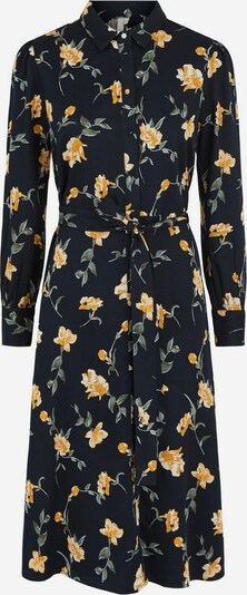 PIECES Shirt dress 'GLYDA' in Light yellow / Grass green / Black, Item view