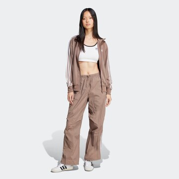 ADIDAS ORIGINALS Wide leg Trousers in Brown