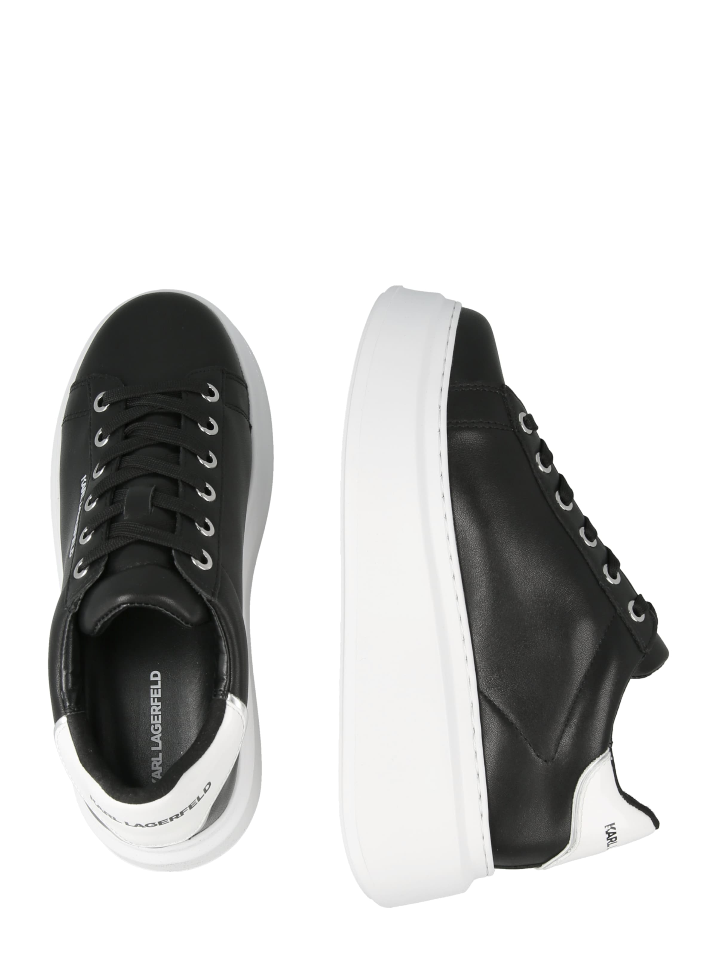 Karl Lagerfeld Rövid szárú sportcipők - fekete