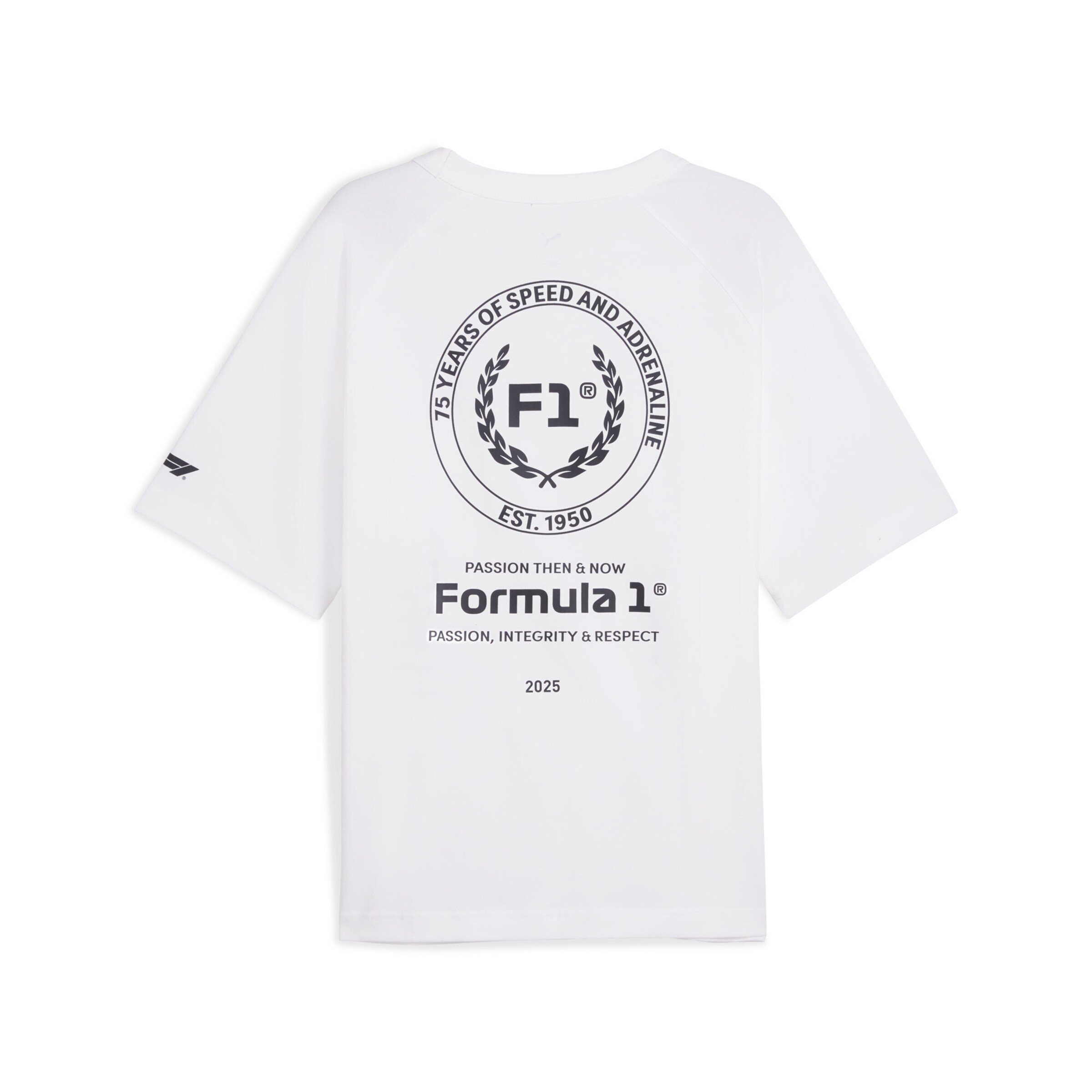 PUMA Performance shirt 'F1 75yrs' in White