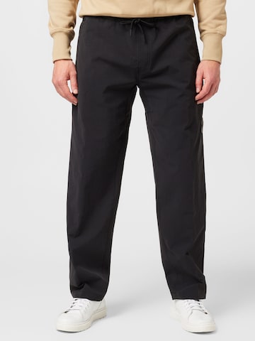 Calvin Klein Jeans Regular Pants in Black: front