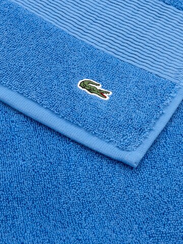 LACOSTE Handtuch 'LLECROCO'‌ in Blau