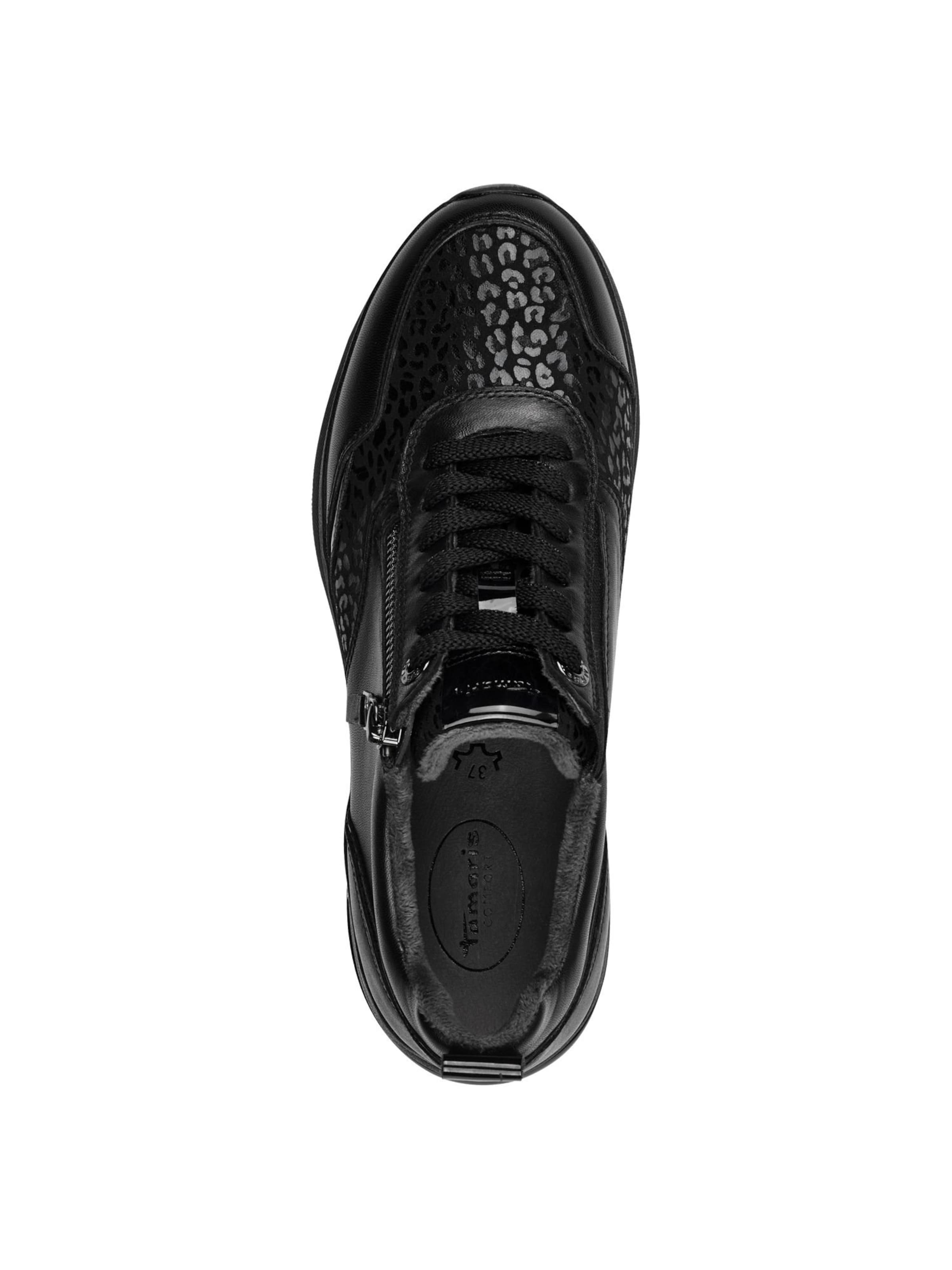 Baskets basses Tamaris en noir