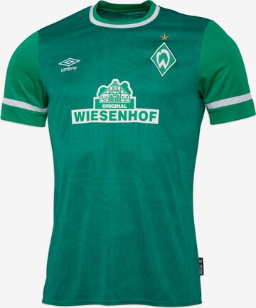 UMBRO Tricot 'Werder Bremen' in Groen: voorkant