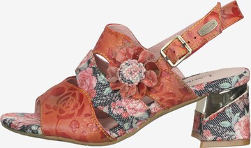 Laura Vita Sandalen met riem in Rood