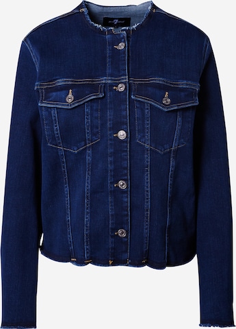 Veste mi-saison 'KOKO' 7 for all mankind en bleu : devant