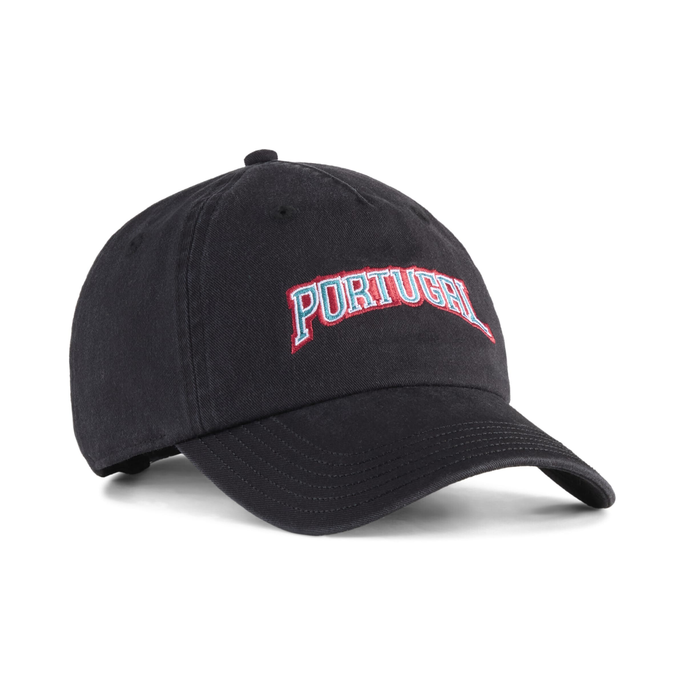 PUMA Sportcap 'ftblCulture' in Schwarz: Vorderseite