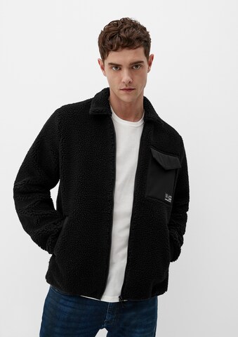 QS Between-Season Jacket in Black: front