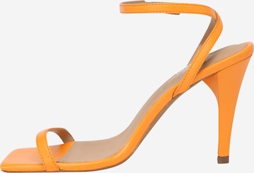Karolina Kurkova Originals Strap Sandals 'Tilda' in Orange