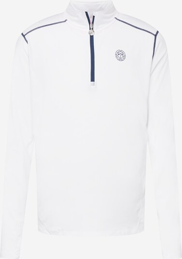BIDI BADU Sportsweatshirt 'Zac Tech' in schwarz / weiß, Produktansicht