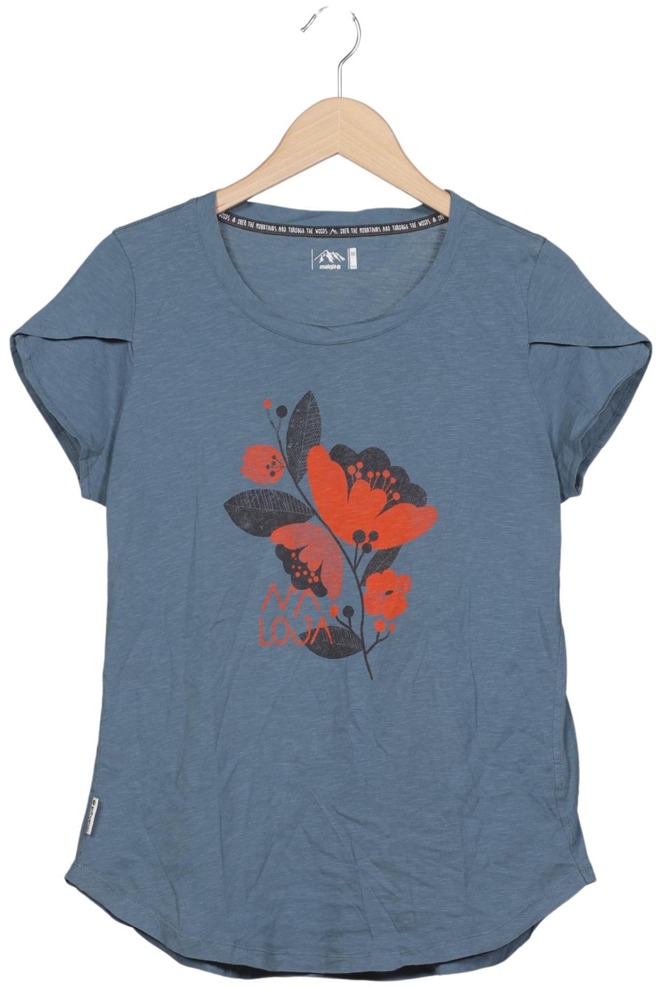 Maloja Top & Shirt in M in Blue: front