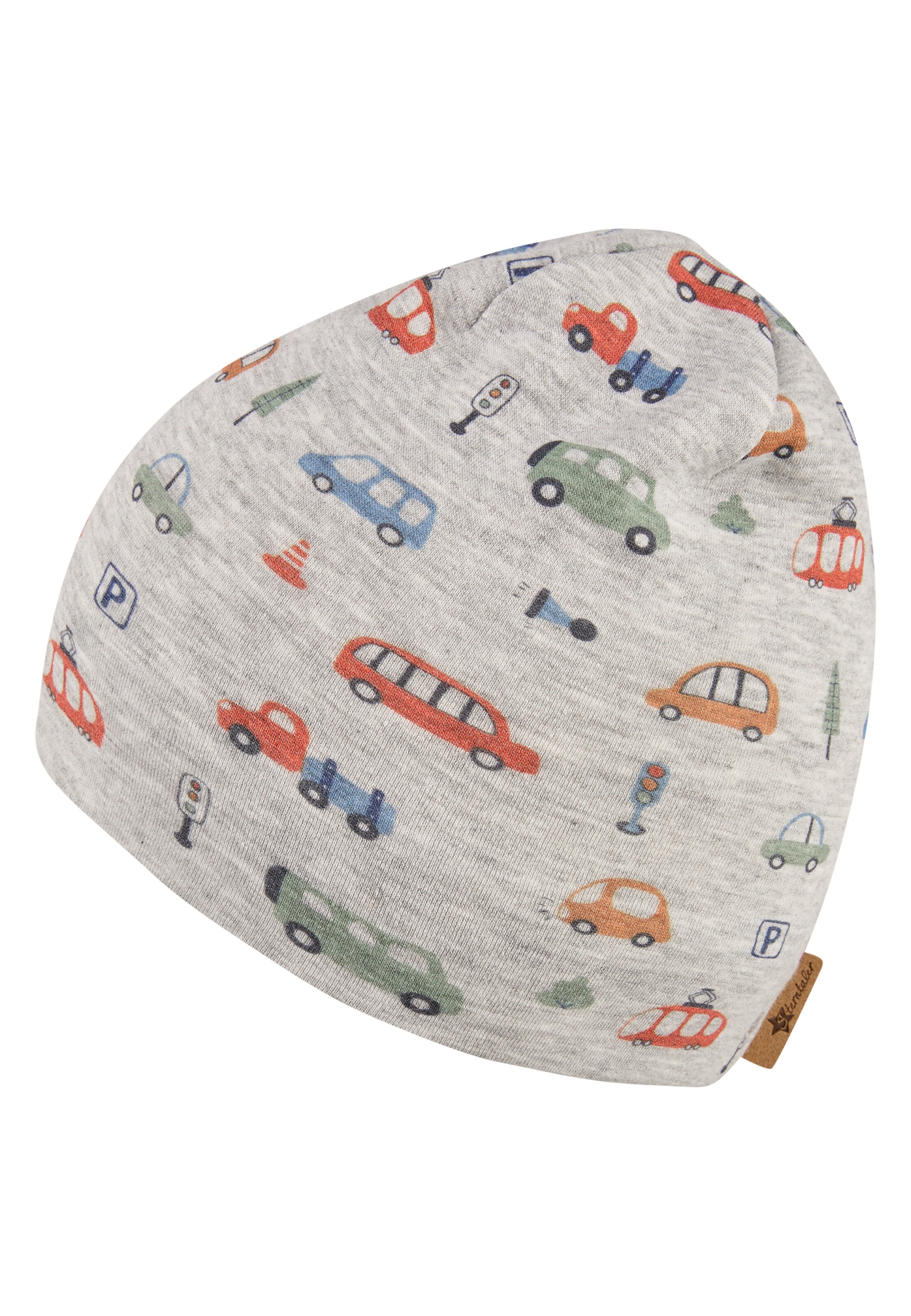 STERNTALER Beanie 'Weltall' in Grey
