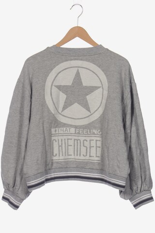 CHIEMSEE Sweatshirt & Zip-Up Hoodie in L in Grey