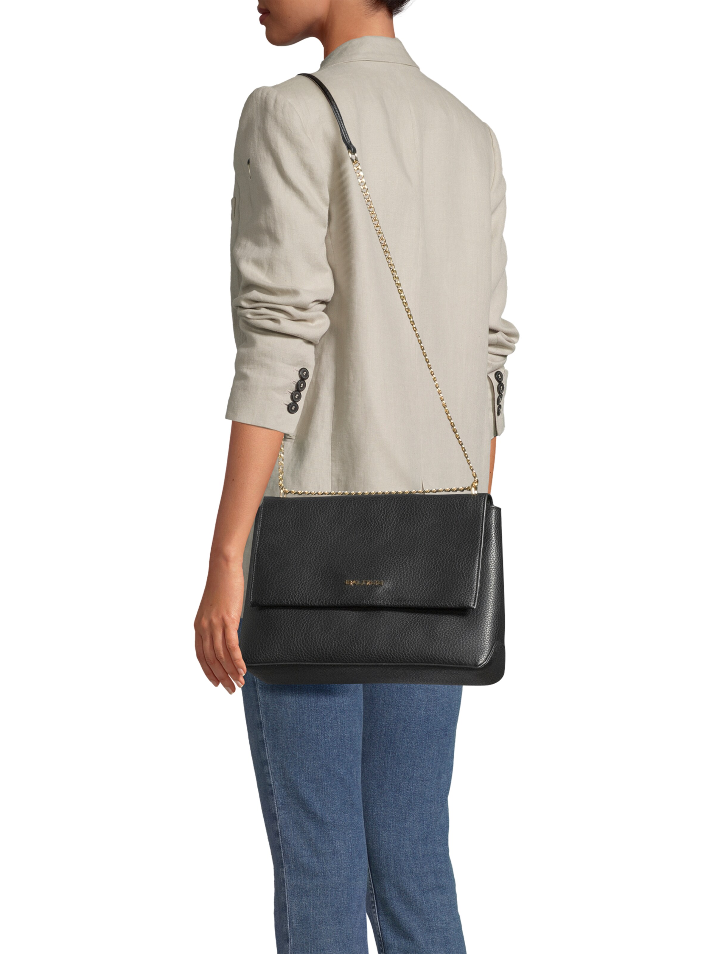 BALDININI Umhängetasche 'Tracy 004' in Schwarz: Vorderseite